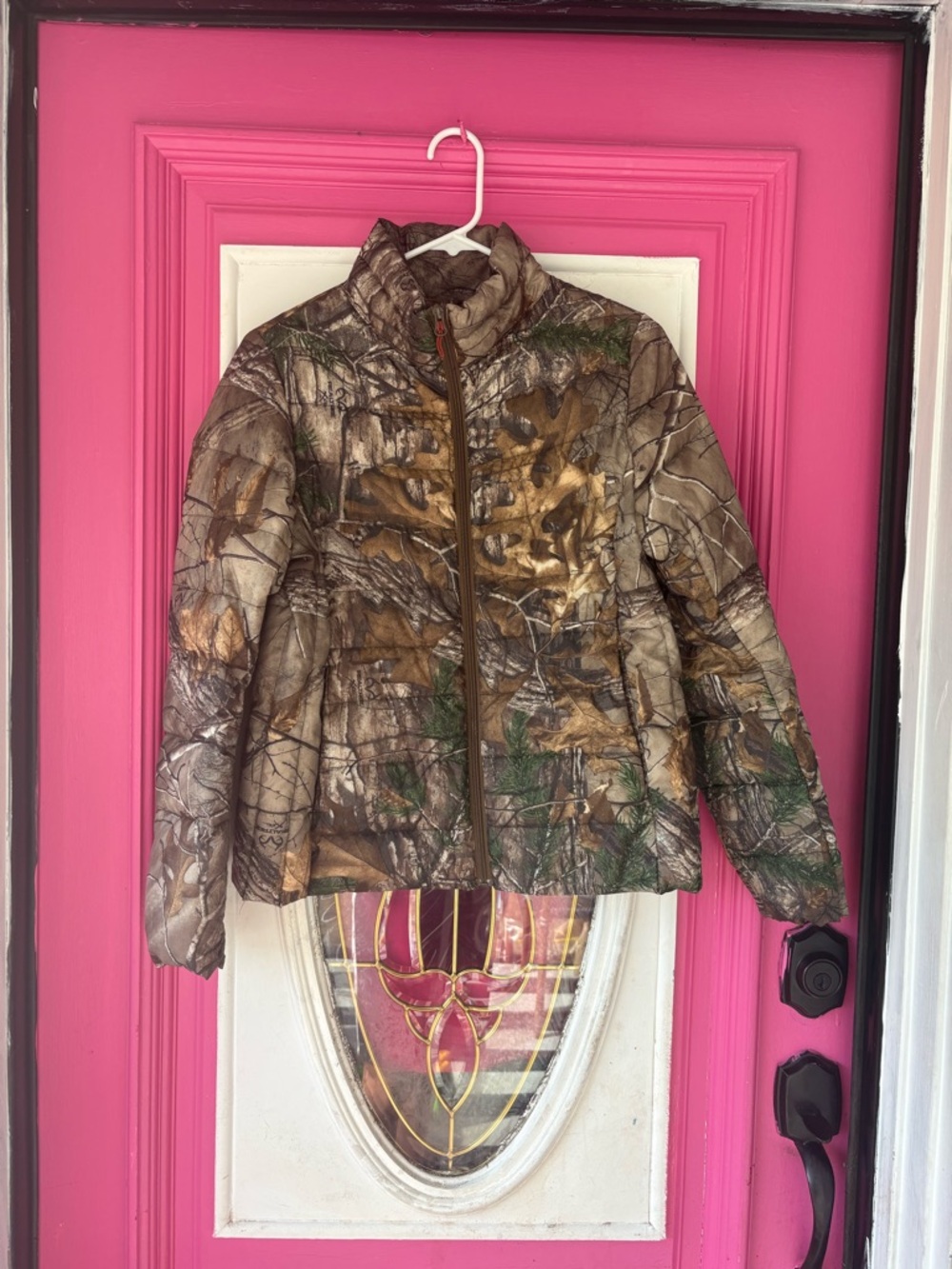 Realtree Women's Camo Puffer Jacket - Brown/Green